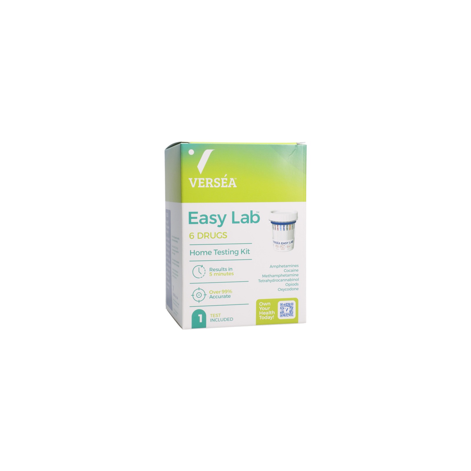 Versea Easy Lab Prueba de Abuso de Drogas en Taza