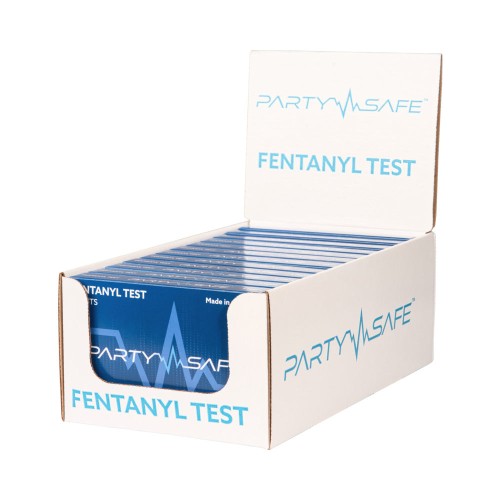 Party Safe Fentanyl Test 12-Piece Display for Safety