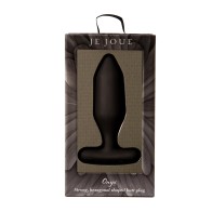 Je Joue Onyx Vibrating Butt Plug - Exquisite Pleasure