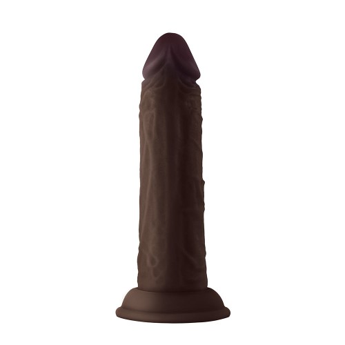 Shaft Model J 5.5 in. Dual Density Silicone Dildo