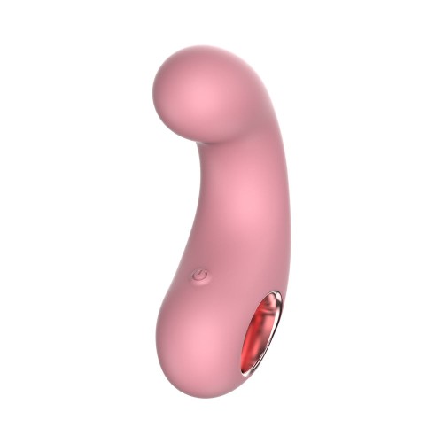 Luv Inc Cv77: Curved Vibrator Light Pink