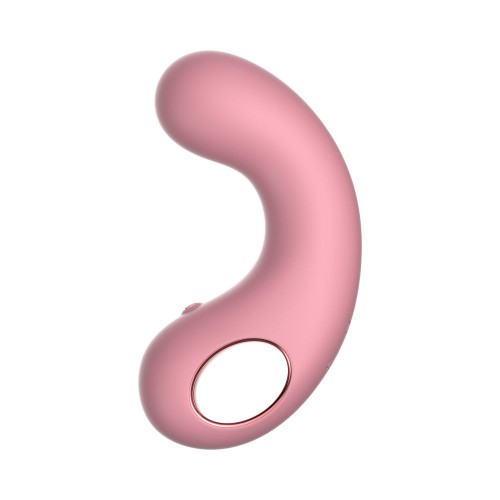 Luv Inc Cv77: Curved Vibrator Light Pink