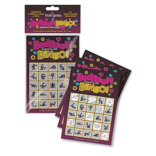 Bingo de Dormitorio - Divertido Juego de Preliminares para Parejas