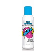 Smack Lickable Massage Oil Blue Raspberry