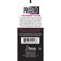 Pro Blo Strawberry Oral Pleasure Gel 10 ml - Delicious Enhancer