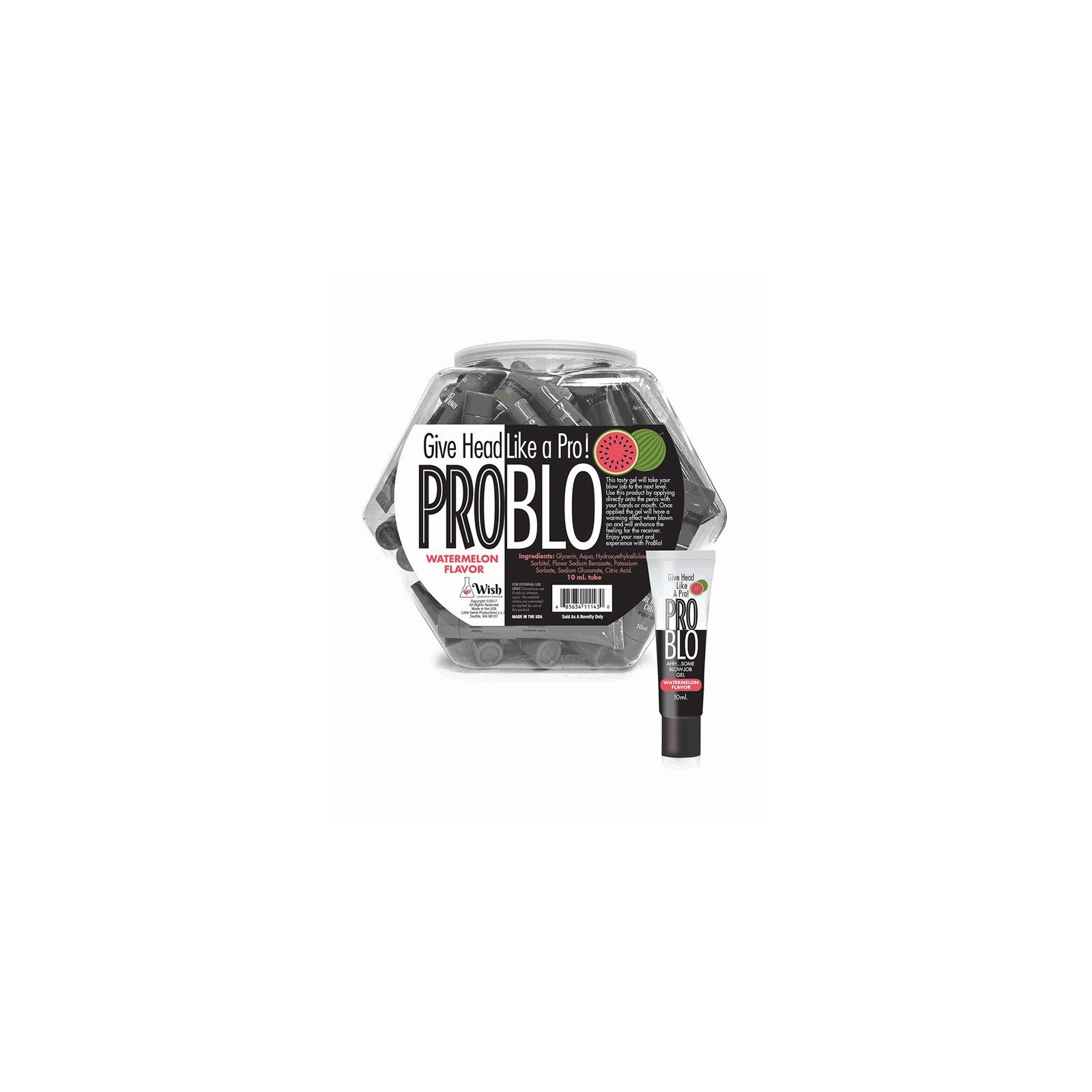 Pro Blo Watermelon Oral Pleasure Gel - Taste Adventure