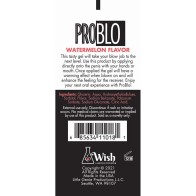 Pro Blo Watermelon Oral Pleasure Gel - Taste Adventure