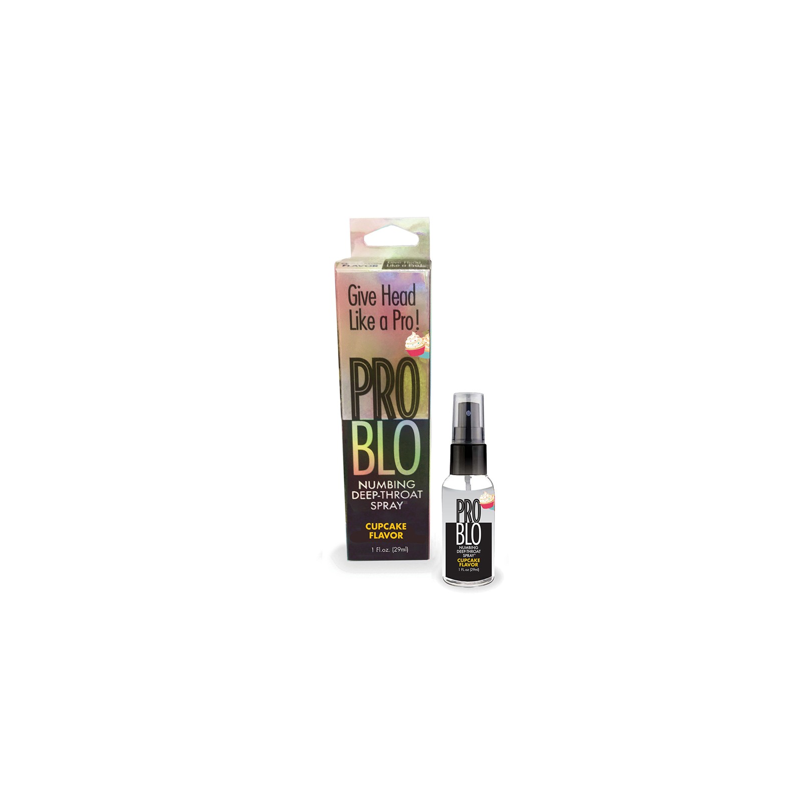 Pro Blo Numbing Spray Cupcake - Sweet Relief for Oral Play