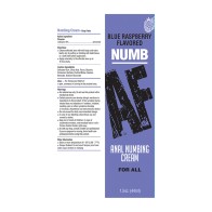 Numb AF Desensibilizador Anal Frambuesa Azul 1.5 oz.