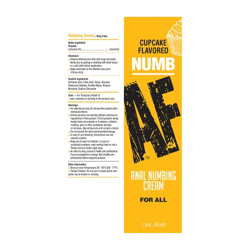 Numb AF Anal Desensitizer for Enhanced Comfort