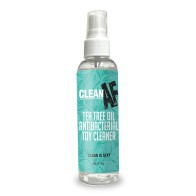 Spray Limpiador para Juguetes Sexuales Clean AF con Aceite de Té