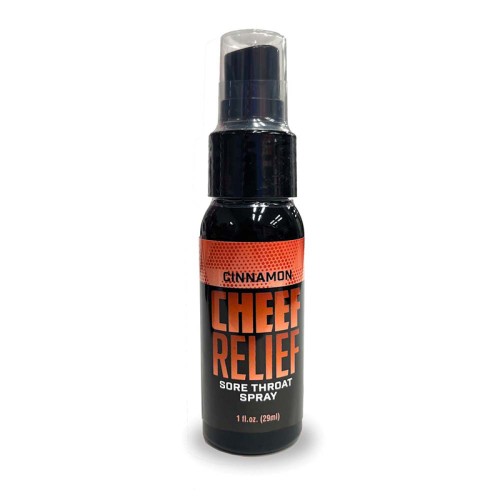 Cheef Relief Throat Spray Cinnamon 1 oz