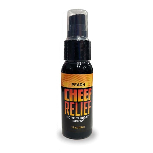 Cheef Relief Peach Throat Spray for Quick Relief