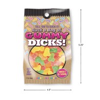 Chupa Una Bolsa de Gomis Dicks Dulce