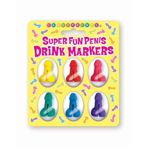 Super Fun Penis Drink Markers for Parties