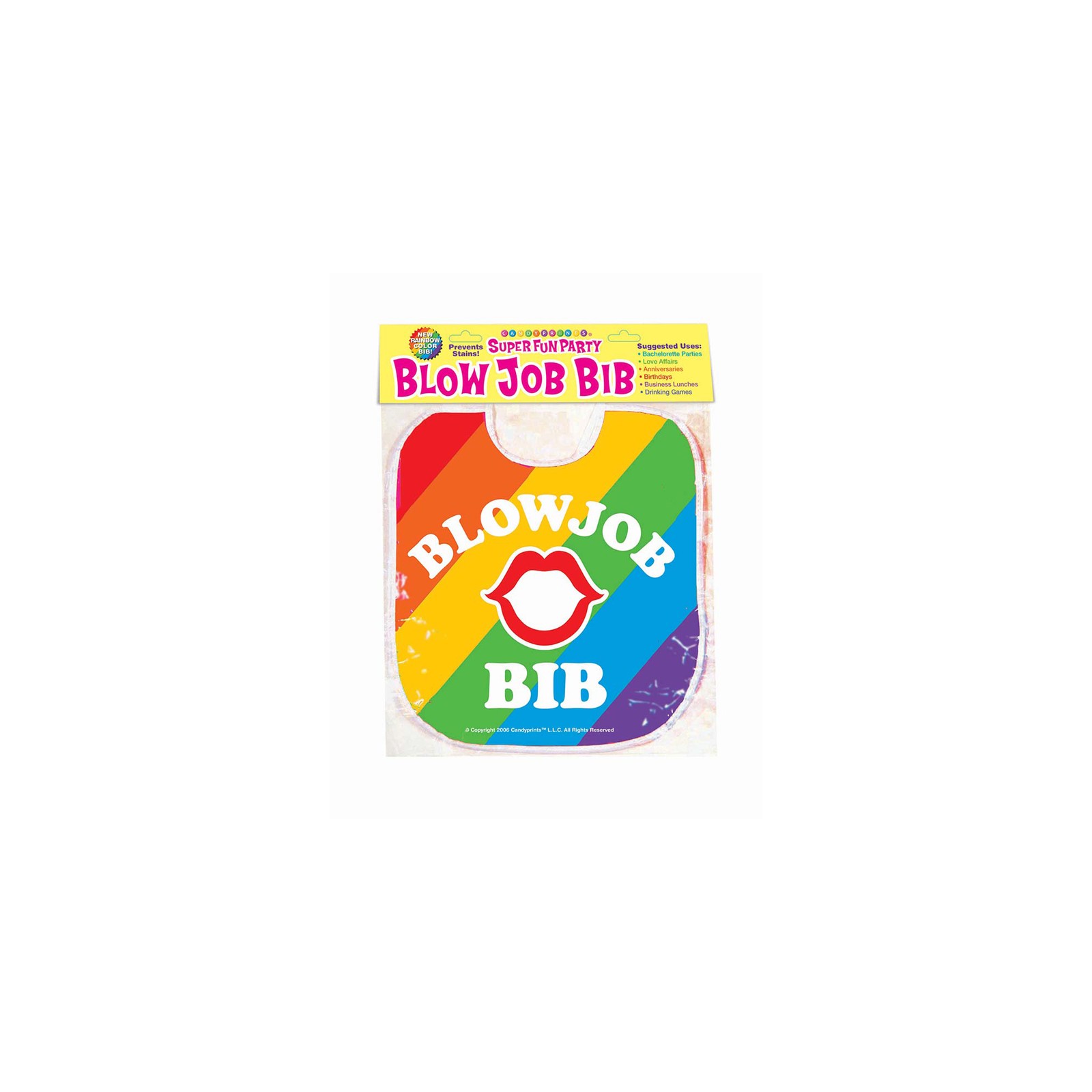 Babero Blow Job Arcoiris