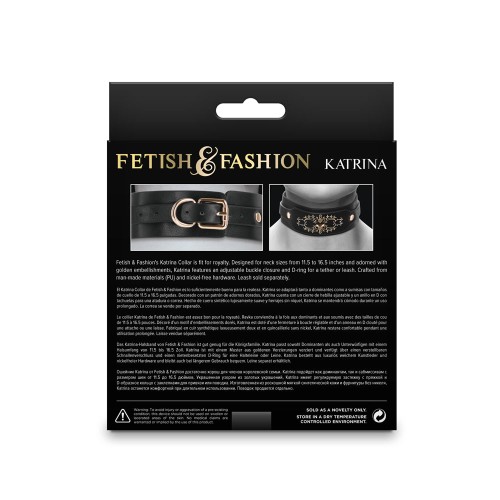 Collar Katrina para Juego Kink Elegante