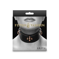 Collar Lilith Fetish & Fashion Negro