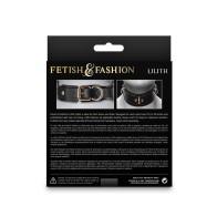 Collar Lilith Fetish & Fashion Negro