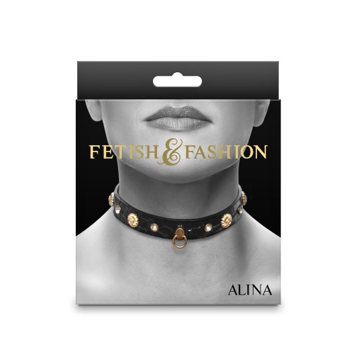 Collar Fetish & Fashion Alina Elegante para Sumisos