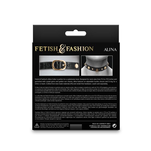 Fetish & Fashion Alina Elegant Collar for Submissives