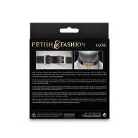 Fetish & Fashion Sadie Collar Black - Stylish Accessory