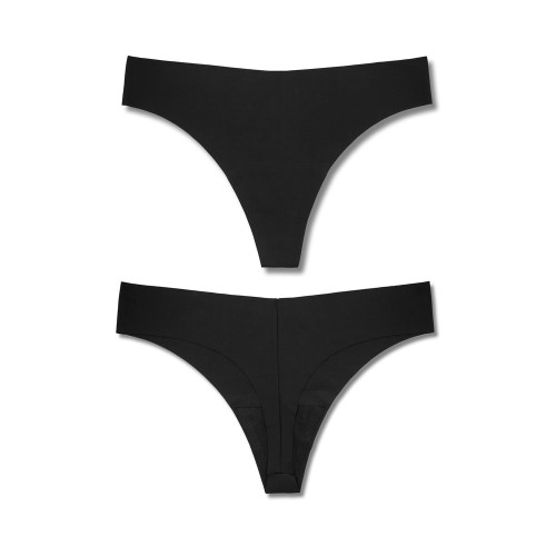 Bonks Tanga Seamless Negro O/S