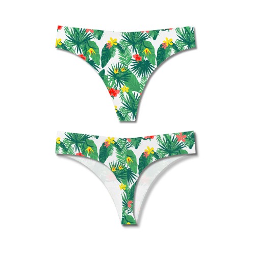 Bonks Tanga Sin Costuras Tropical