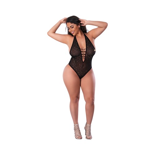 Magic Silk Glitz & Glam Bodysuit - Elegance and Sensuality