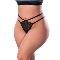 Tanga Glitz & Glam de Magic Silk Negro