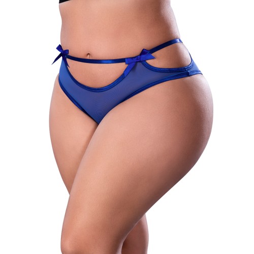 Magic Silk Short Cheeky Cobalt Talla Reina