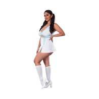 Magic Silk School Spirit Costume for Playful Nights