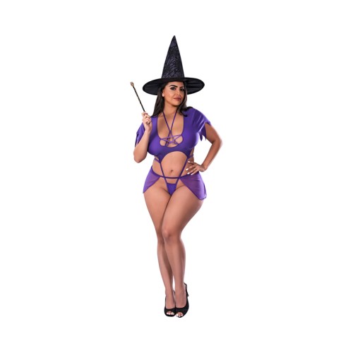 Magic Silk Purple Queen Size Dress Up Costume