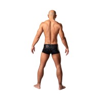 Mini Short KaleiDickscope de Male Power Negro XL