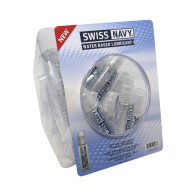 Lubricante a Base de Agua Swiss Navy 1 oz - Exhibidor de Pecera