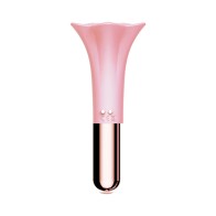 Masajeador Pink Lily de Goddess con 7 Vibraciones