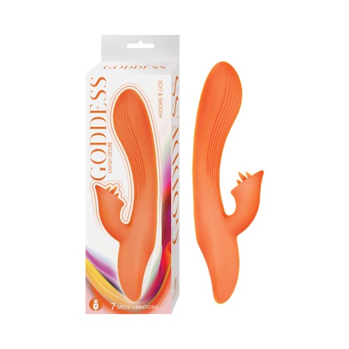 Goddess Lavish Desire Vibrator Orange