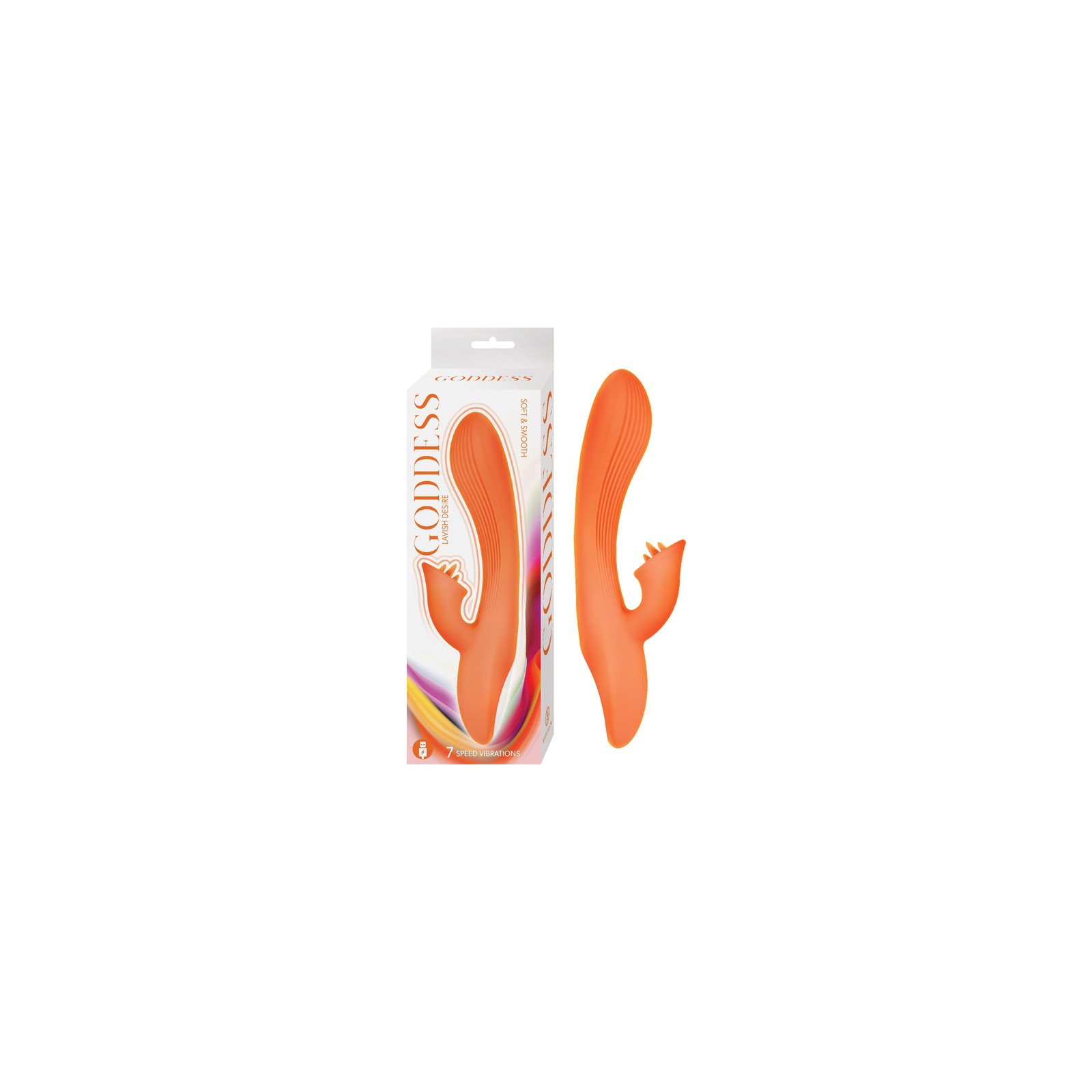 Goddess Lavish Desire Vibrator Orange