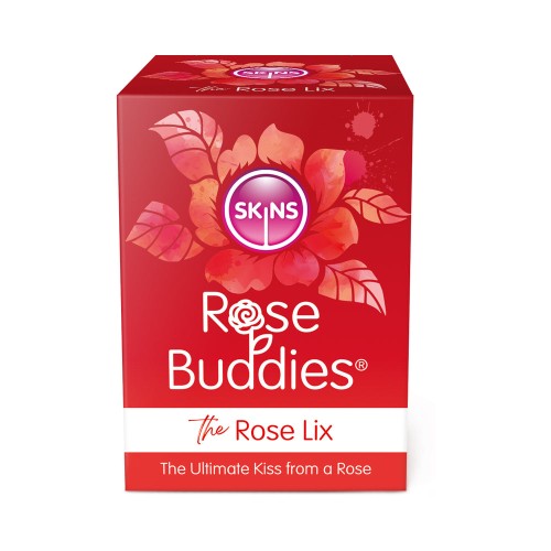 Skins Rose Buddies Mini Vibrator with Tongue Action