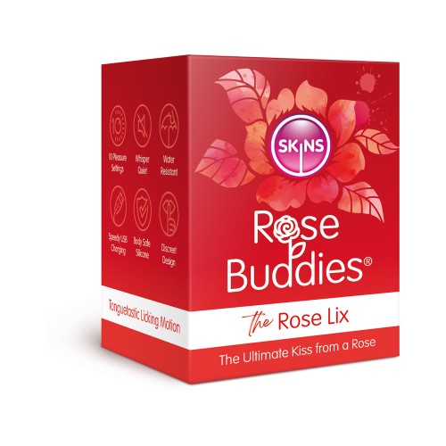 Skins Rose Buddies Mini Vibrator with Tongue Action