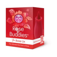 Skins Rose Buddies Mini Vibrator with Tongue Action