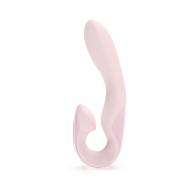 Zini Roae Rosa Vibrador de Conejo de Tres Vías