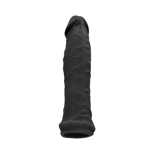 Sleeve Extensor de Pene RealRock Skin 6 in. Negro