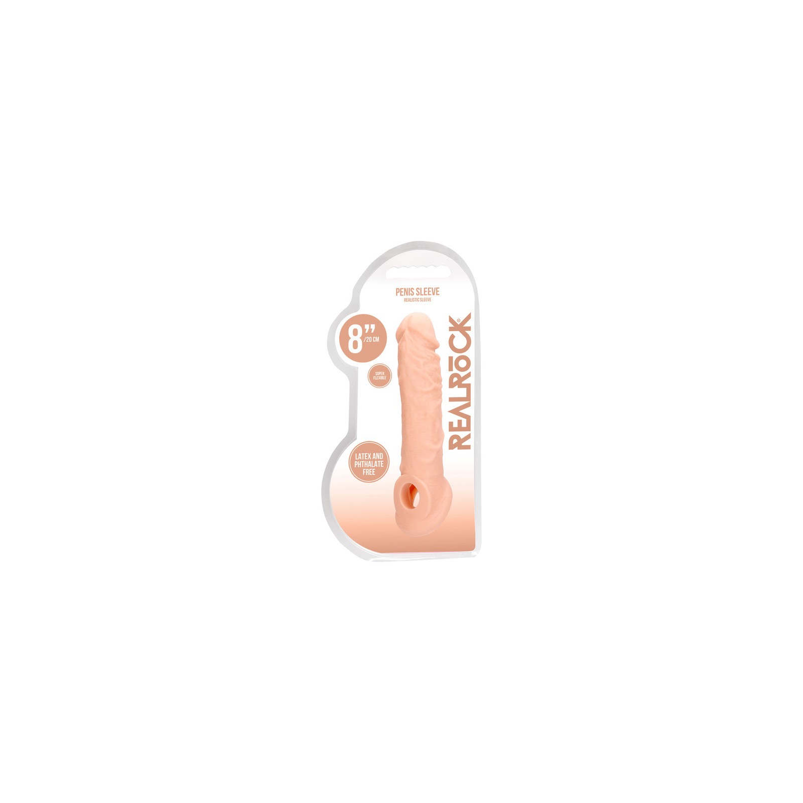 RealRock Skin 8 in. Beige Penis Extender Sling