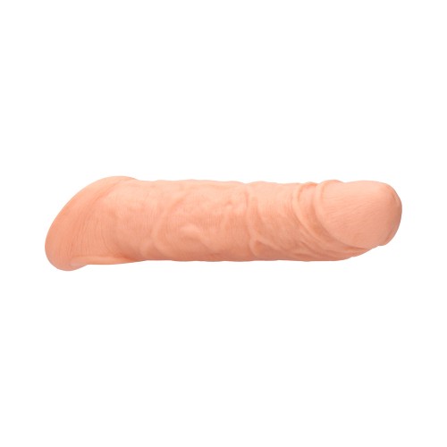 Extensor de Pene Sling Beige de 8 pulgadas RealRock Skin