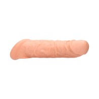 Extensor de Pene Sling Beige de 8 pulgadas RealRock Skin