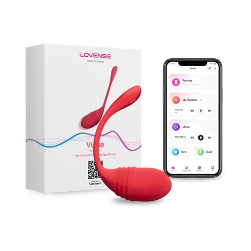 Huevo Vibrador y de Empuje Lovense Vulse