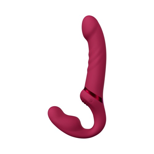 Lovense Lapis Vibrador Strap-On sin Correas - Doble Placer