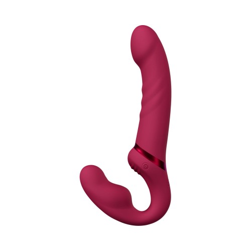 Lovense Lapis Vibrador Strap-On sin Correas - Doble Placer