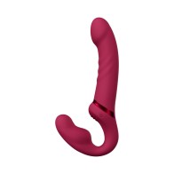 Lovense Lapis Vibrador Strap-On sin Correas - Doble Placer